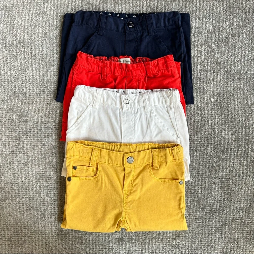 Bundle of 4 Mayoral and Paul Smith Baby Boy Pants, Size 12 Months - Picture 2 of 11